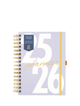 John Lewis Busy B Mid Year Academic 2025-26 Planner, Lavender- Buy online at McGrocer
