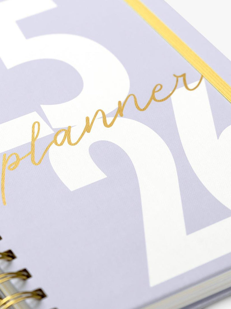 Busy B lavender academic planner 2025-26, imported from the UK