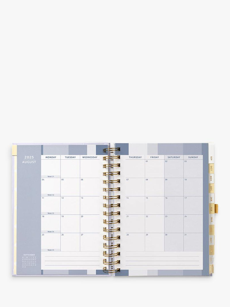 Busy B lavender academic planner 2025-26, imported from the UK