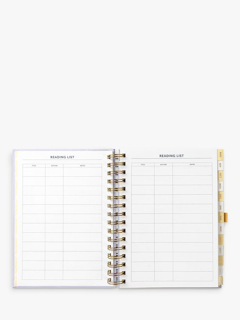 Busy B lavender academic planner 2025-26, imported from the UK