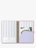 Busy B 2025-26 week-to-view planner pink - British product