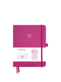 MUM's Office Big Family Planner pink hardback diary 2025-26, UK version