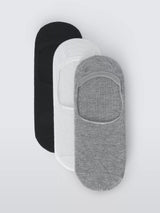 John Lewis John Lewis Invisible Liner Socks, Pack of 3, Multi- Buy online at McGrocer
