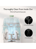 Momcozy KleanPal Pro baby bottle washer white, UK version