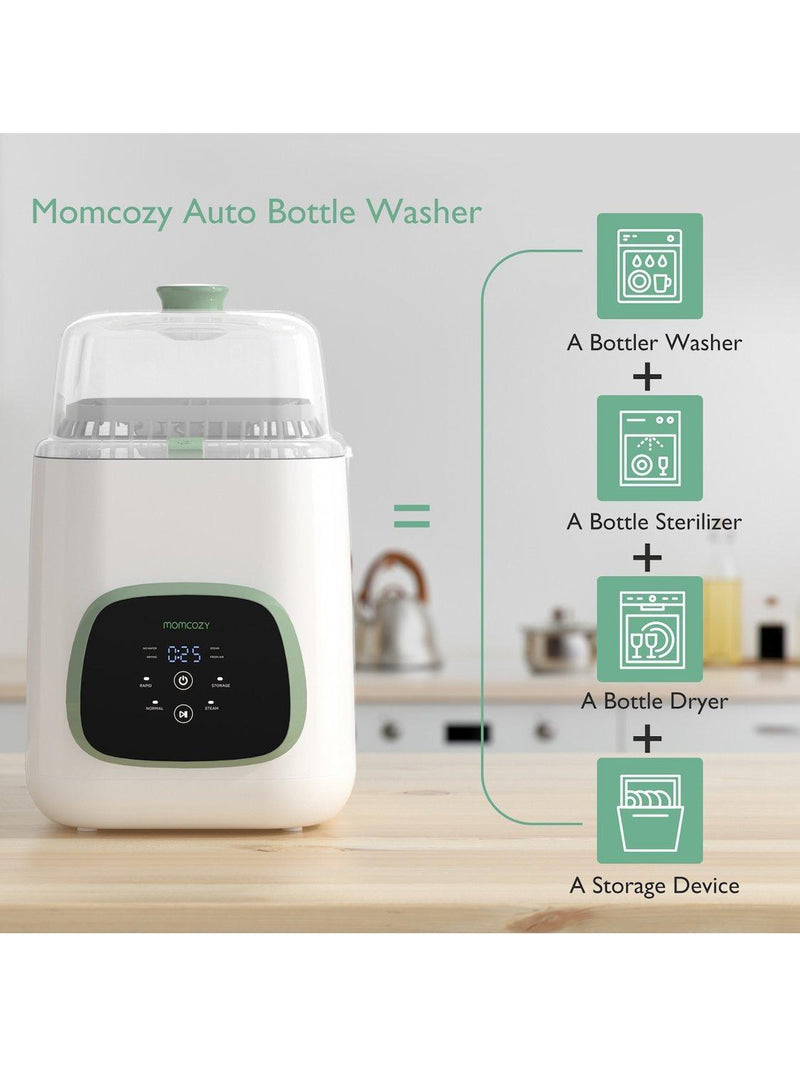 Momcozy KleanPal Pro baby bottle washer white, UK version