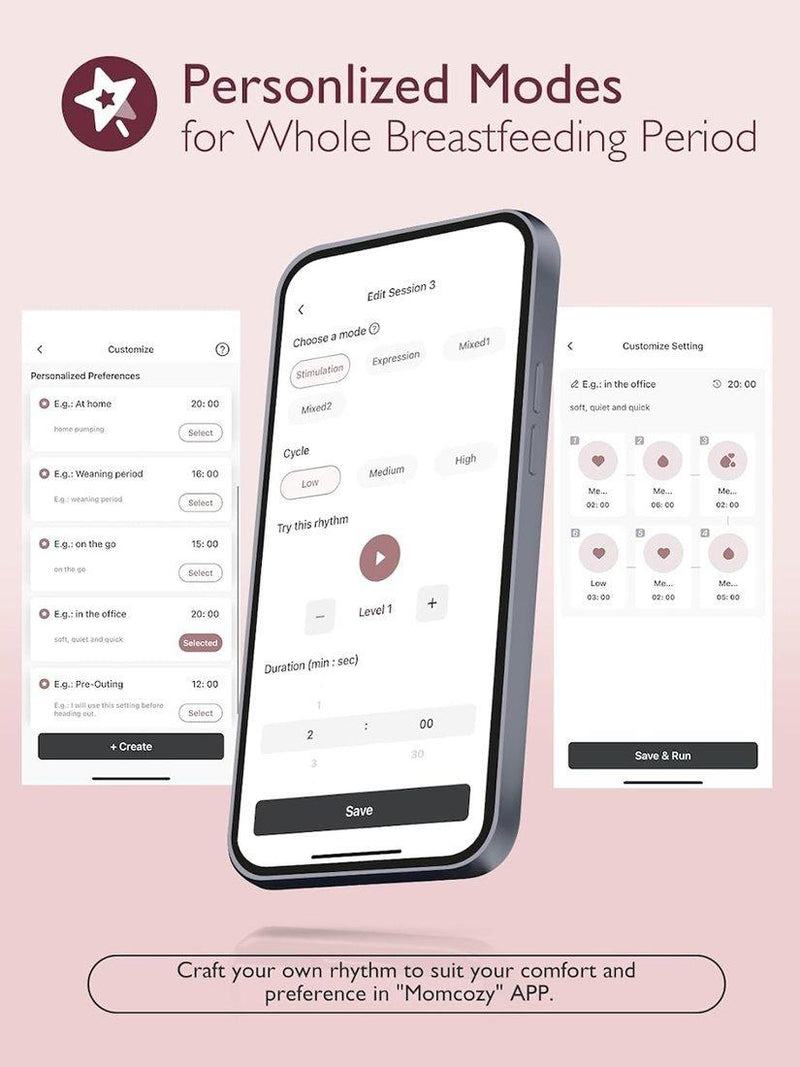 Momcozy M9 Mobile Flow single breast pump (British brand)