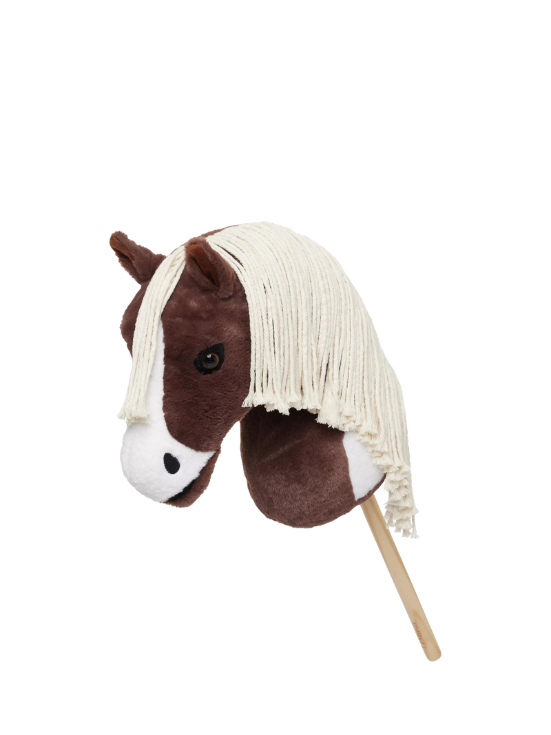LeMieux Flash Hobby Horse skewbald toy, UK version