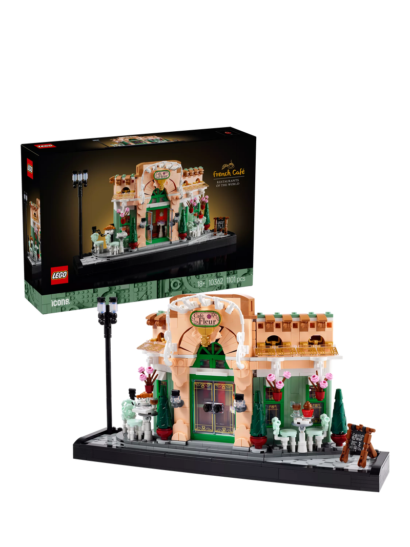 LEGO French Café building set for adults, UK version