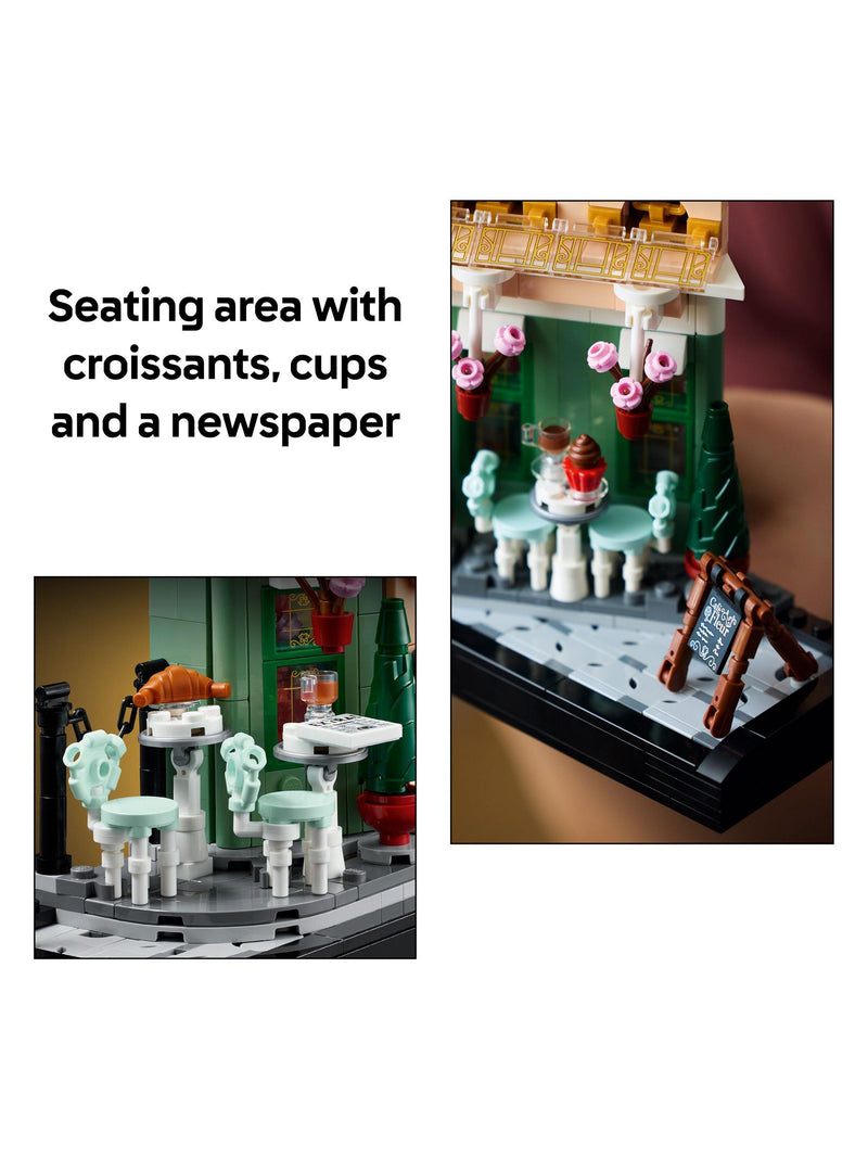 LEGO French Café building set for adults, UK version