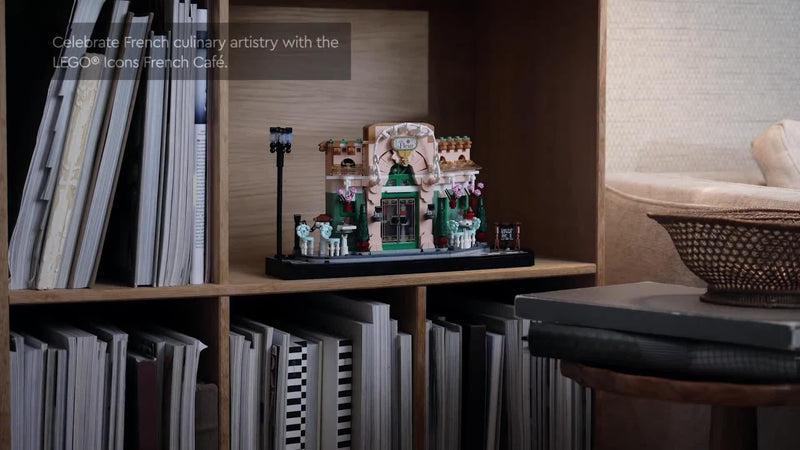 LEGO French Café building set for adults, UK version