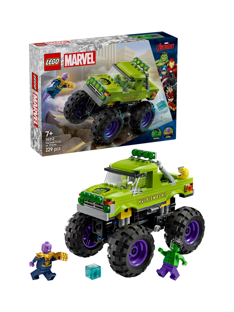 LEGO Marvel Hulk Truck building set 229 pieces imported from the UK