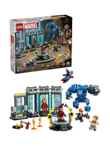 LEGO Marvel Iron Man's Laboratory Hall of Armour Set 76315 Building Toy