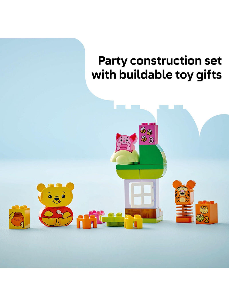 LEGO DUPLO Disney Winnie the Pooh Birthday Party building toy set, UK version