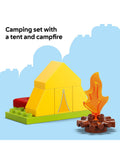 LEGO DUPLO Peppa Pig camping trip set, imported from the UK