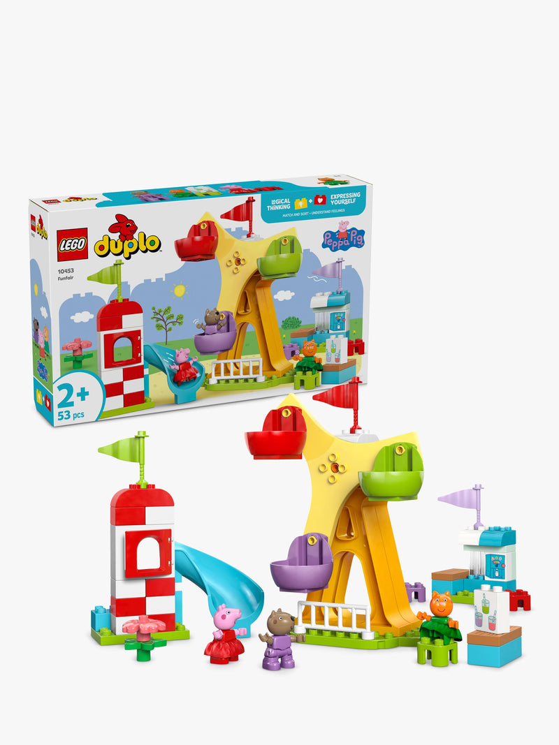 LEGO DUPLO Peppa Pig Funfair toddler toy, UK version