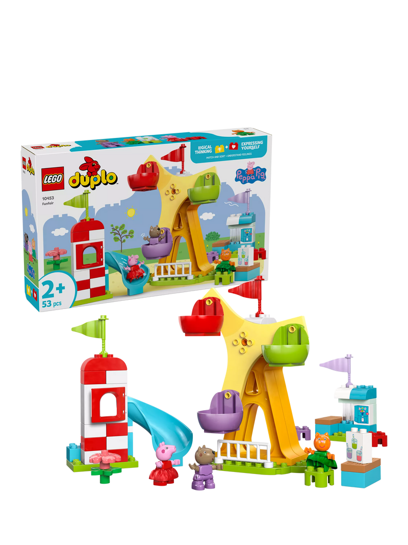 LEGO DUPLO Peppa Pig Funfair toddler toy, UK version