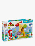 LEGO DUPLO Peppa Pig Funfair toddler toy, UK version