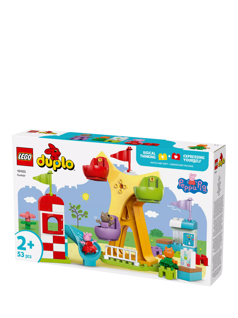 LEGO DUPLO Peppa Pig Funfair toddler toy, UK version