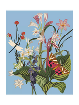 John Lewis RHS Exotic Floral Paint by Numbers Kit- Buy online at McGrocer