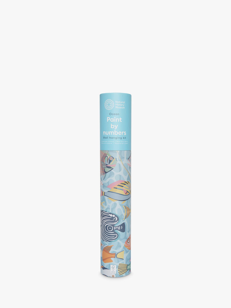 Natural History Museum Ocean paint by numbers kit (British brand)