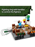 LEGO Minecraft Woodland Mansion Fighting Ring, UK version