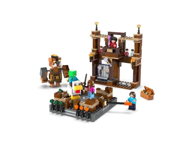 LEGO Minecraft Woodland Mansion Fighting Ring, UK version