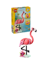 John Lewis LEGO Creator 3in1 Wild Animals Pink Flamingo Toy Building Set- Buy online at McGrocer