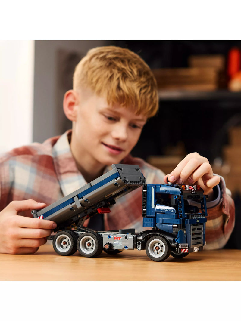 LEGO Technic Tipping Dump Truck toy, UK version