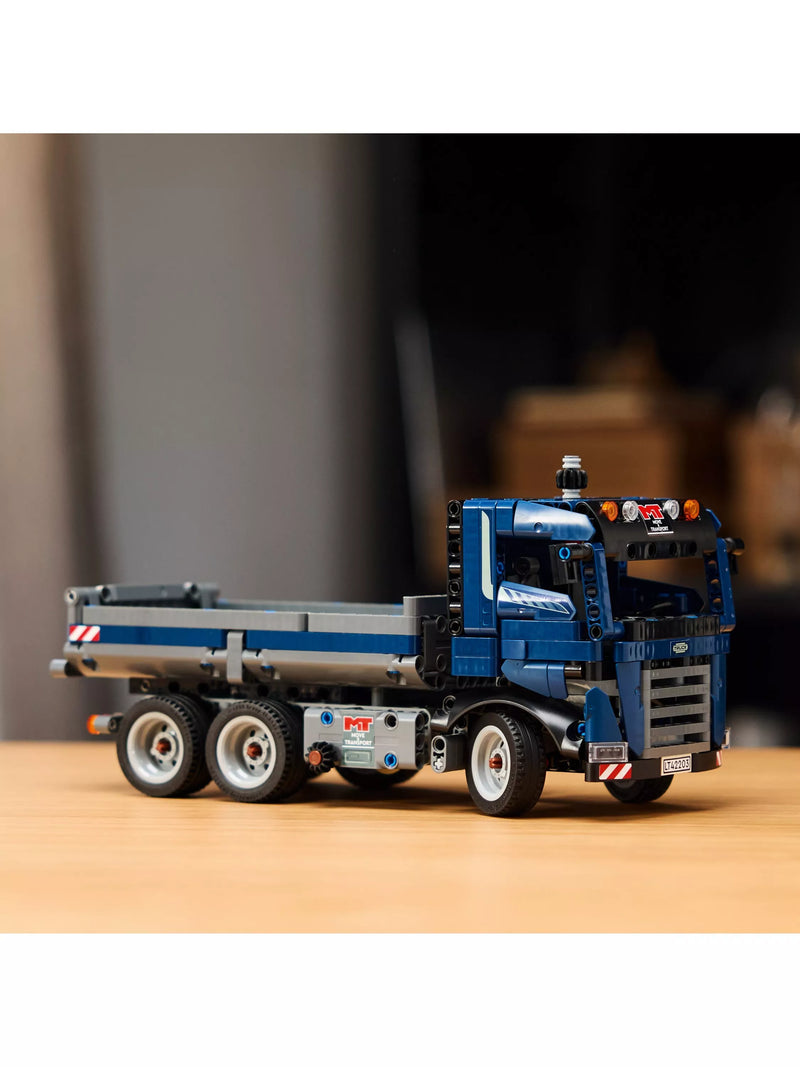 LEGO Technic Tipping Dump Truck toy, UK version