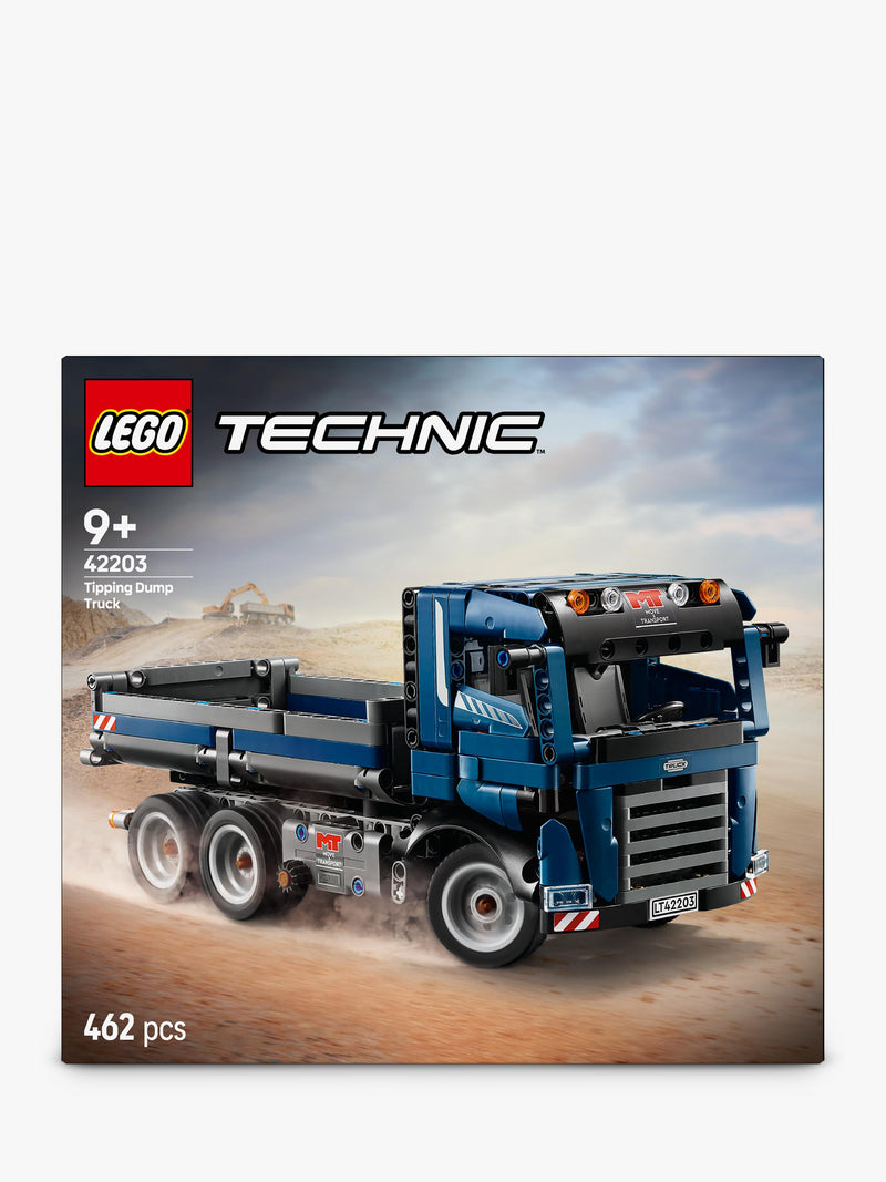 LEGO Technic Tipping Dump Truck toy, UK version