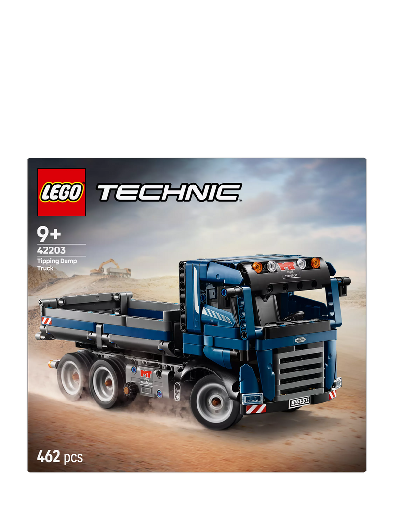 LEGO Technic Tipping Dump Truck toy, UK version