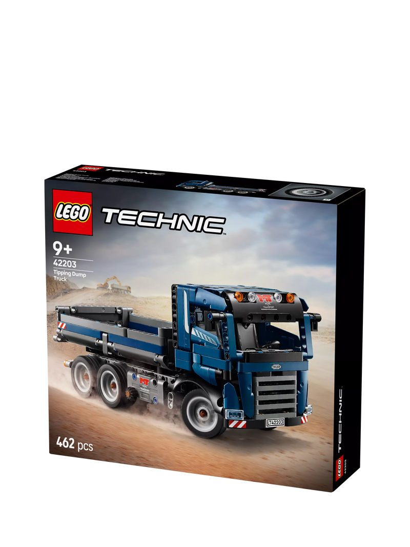 LEGO Technic Tipping Dump Truck toy, UK version
