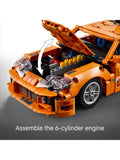 LEGO Technic Fast & Furious Toyota Supra MK4 model car building set, UK version