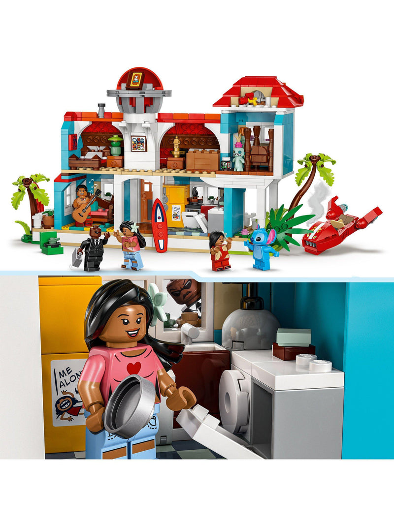 LEGO Disney Lilo and Stitch Beach House building set, UK version