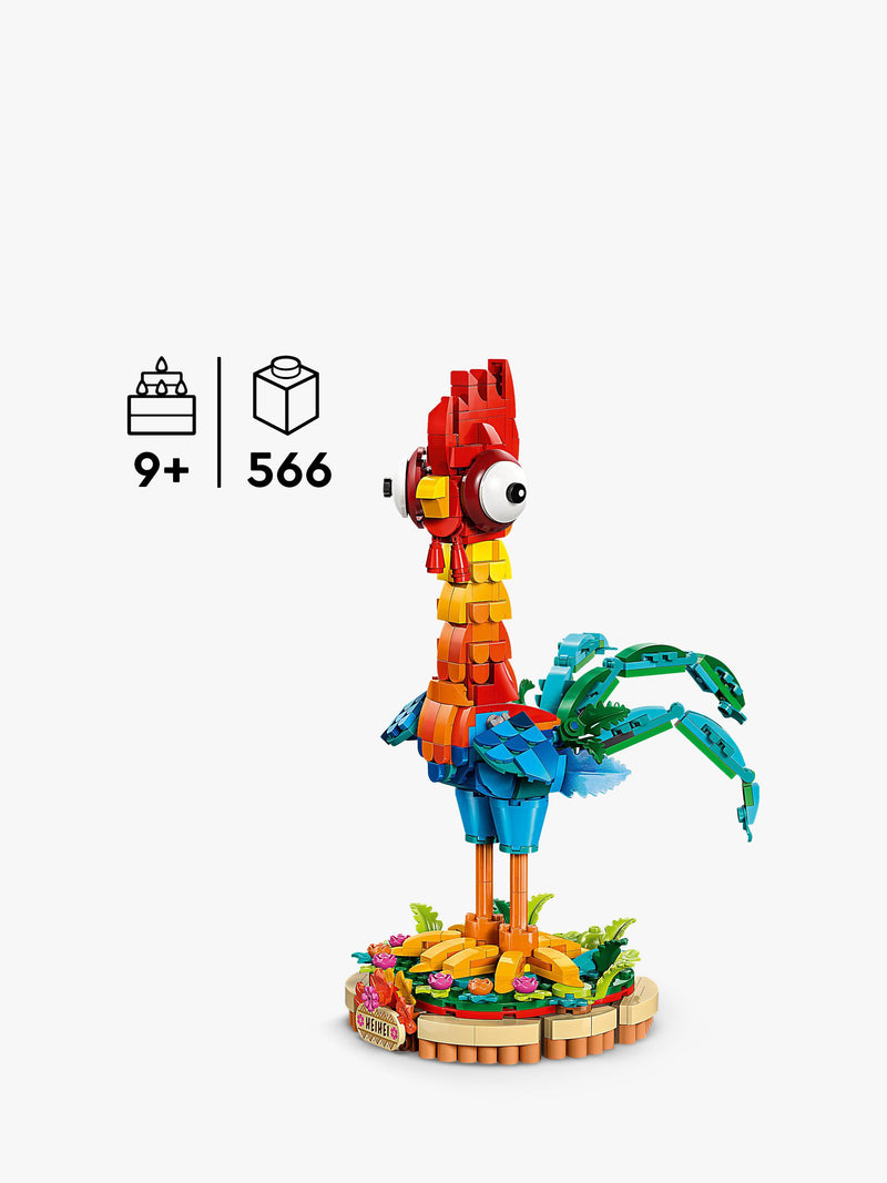 LEGO ǀ Disney Moana 2 Heihei Buildable Animal Toy 43272
