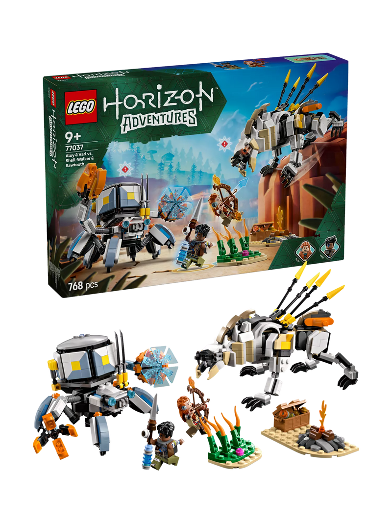 LEGO Horizon Adventures Aloy Varl Shell-Walker Sawtooth set - British product