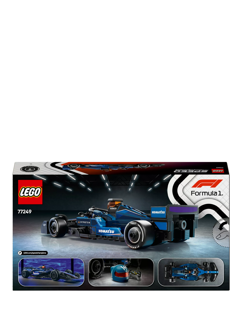 LEGO Speed Champions Williams Racing FW46 F1 car model kit, UK version