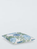 Morris & Co. Chrysanthemum indigo cushion 43x43cm, imported from the UK
