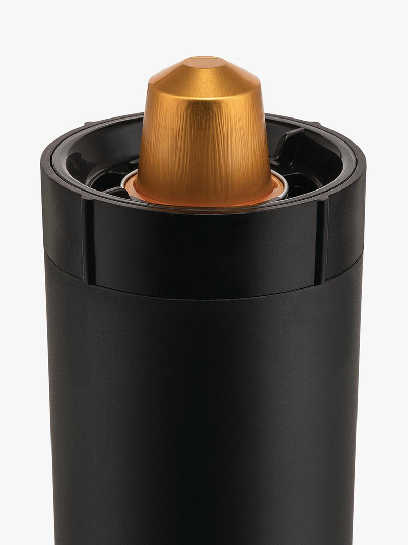 Alessi Plissé coffee capsule crusher black 14.3cm (British brand)