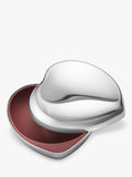 Georg Jensen heart pill box stainless steel (British brand)