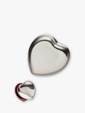 Georg Jensen heart pill box stainless steel (British brand)