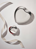 Georg Jensen stainless steel heart tray - British product