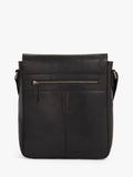 Osprey London leather messenger bag black (British brand)