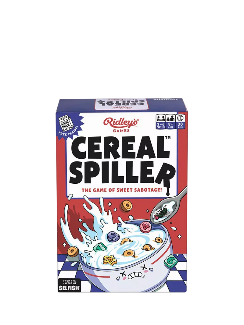Ridley's Cereal Spiller family board game, UK version