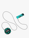 Waboba bounceback moon ball multi-colour with adjustable wristband leash (British brand)