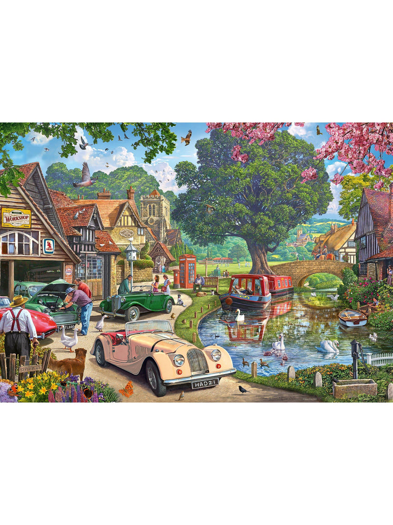 Ravensburger Days Gone By jigsaw puzzle 1000 pieces, UK version
