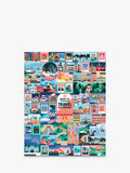 Ridley's Travel Destinations jigsaw puzzle 1000 pieces, imported from the UK