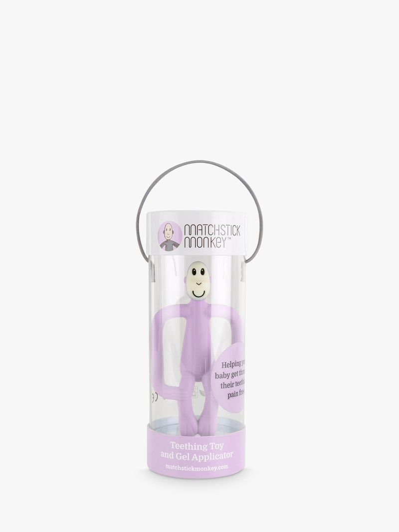 Matchstick Monkey teething toy lilac - British product