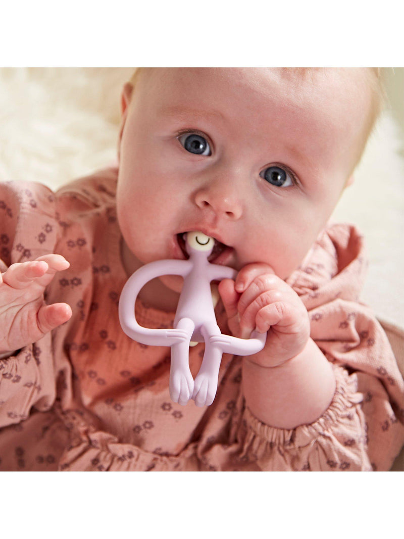 Matchstick Monkey teething toy lilac - British product