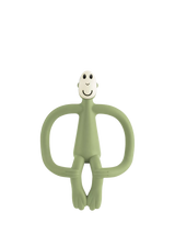 John Lewis Matchstick Monkey Teething Toy and Gel Applicator, Olive- Buy online at McGrocer